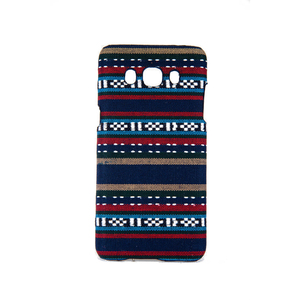 Handyh�lle aus Stoff-Case f�r Samsung Galaxy J5 2016 Cover Etuis Bumper Blau