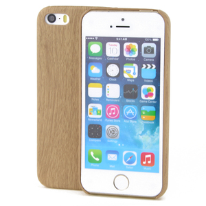 Apple iPhone 5 / 5s / SE TPU Handy Hlle Holz Optik Schutz Case Bambus Cover
