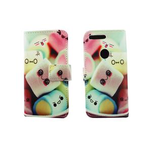 Handyh�lle Tasche f�r Handy Google Pixel Schriftzug Marshmallows