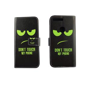 Handyh�lle Tasche f�r Handy Google Pixel Dont Touch My Phone Gr�n