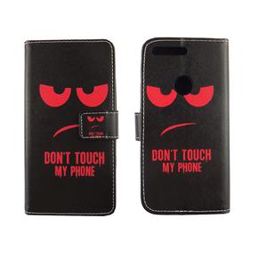 Handyh�lle Tasche f�r Handy Google Pixel Dont Touch My Phone Rot