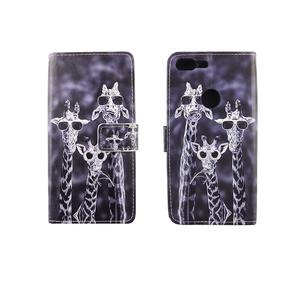 Handyh�lle Tasche f�r Handy Google Pixel XL 3 Giraffen