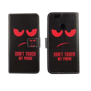 Dont Touch My Phone Handyh�lle Huawei Nova Klapph�lle Wallet Case