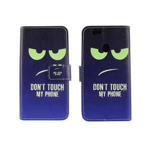 Dont Touch My Phone Handyh�lle Huawei Nova Klapph�lle Wallet Case