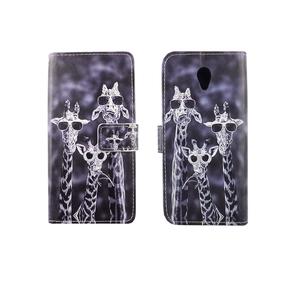 Handyhlle Tasche fr Handy Vodafone Smart Prime 7 3 Giraffen