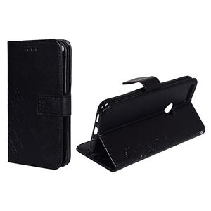 Schutz H�lle Blumen f�r Handy Google Pixel XL Schwarz