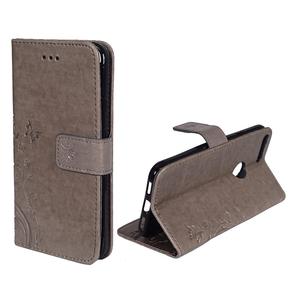 Schutz H�lle Blumen f�r Handy Google Pixel XL Grau