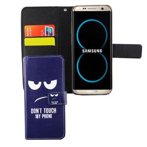 Handyh�lle Tasche f�r Handy Samsung Galaxy S8 Dont Touch my Phone