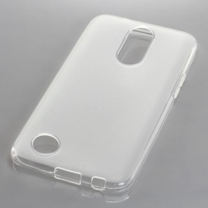 Handy H�lle TPU Schutz Case Bumper Schale f�r LG K10 2017 Transparent