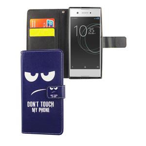 Handyh�lle Tasche f�r Handy Sony Xperia XA1 Dont Touch my Phone