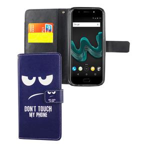 Handyhlle Tasche fr Handy Wiko Wim Dont Touch my Phone