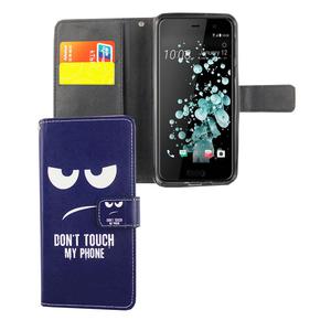 Handyhlle Tasche fr Handy HTC U Play Dont Touch my Phone