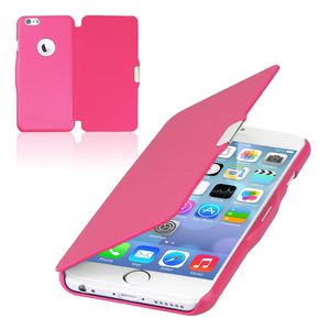 Flip Cover Schutzh�lle Case Handyh�lle Bookstyle f�r Apple iPhone 6 / 6s Pink