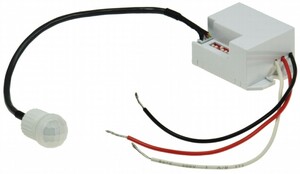 Einbau-Bewegungsmelder CT-PIR Mini 12V 12V DC, 1-60W, LED geeignet, wei