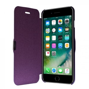 Flip Cover Schutzh�lle Case Handyh�lle Bookstyle f�r Apple iPhone 7 Plus Violett