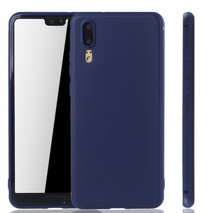 Huawei P20 Handyhlle Schutzcase Backcover Tasche Hlle Case Etui Bumper Blau