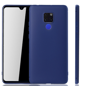 Huawei Mate 20 Handyhlle Schutzcase Backcover Tasche Hlle Case Bumper Blau