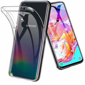 Samsung Galaxy A70 Handyhlle Case Hlle Silikon Transparent