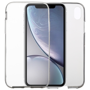 Apple iPhone XR Hlle Case 360 Handy Schutz Tasche Cover Full TPU Etui Transparent