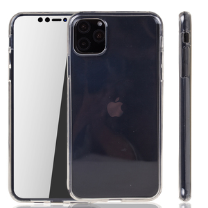 Apple iPhone 11 Pro H�lle Case 360 Handy Schutz Tasche Cover Full TPU Etui Transparent