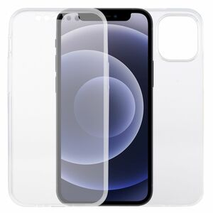 Apple iPhone 12 mini Hlle Case 360 Handy Schutz Tasche Cover Full TPU Etui Transparent