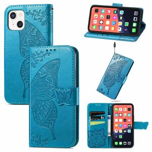 Apple iPhone 13 mini Handyh�lle Schutztasche Case Cover Klapptasche Blau