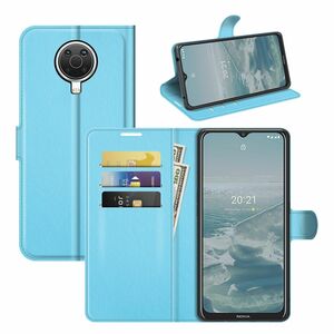 Nokia G10 / G20 Handyh�lle Schutztasche Wallet Cover 360 Case Etuis Blau