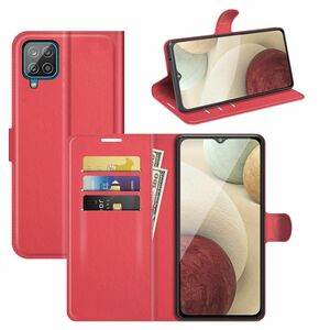Samsung Galaxy A22 4G Handyh�lle Schutztasche Wallet Cover 360 Case Etuis Rot