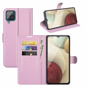 Samsung Galaxy A22 4G Handyh�lle Schutztasche Wallet Cover 360 Case Etuis Rosa