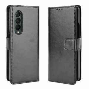 Samsung Galaxy Z Fold3 5G Handyh�lle Schutztasche Wallet Cover 360 Case Etuis Schwarz