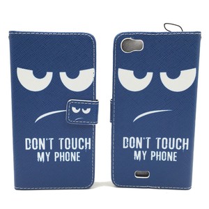 Handyh�lle Tasche f�r Handy Wiko Lenny  Dont Touch my Phone