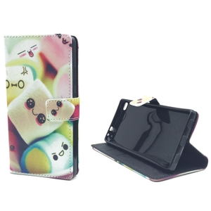 Handyh�lle Tasche f�r Handy Huawei P8  Marshmallows