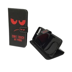 Handyh�lle Tasche f�r Handy Apple iPhone 8 Plus Dont Touch My Phone Rot