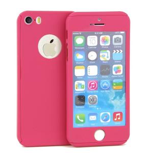 Apple iPhone 8 Plus Handy H�lle Schutz-Case Cover Panzer Schutz Glas Grau