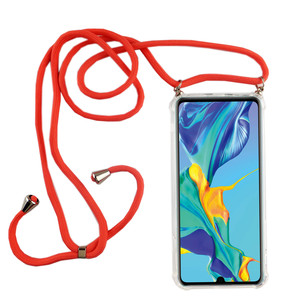Handykette fr Huawei P30 lite New Edition - Smartphone Necklace Hlle mit Band - Schnur mit Case zum umhngen in Pink