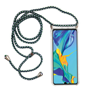 Handykette fr Huawei P30 lite New Edition - Smartphone Necklace Hlle mit Band - Schnur mit Case zum umhngen in Grn