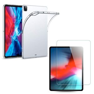 TPU Silikon Case + Panzerfolie iPad Samsung Huawei Tablet H�lle Transparent Neu