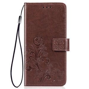  Handy H�lle Schutz Tasche Cover Flip Case Kartenfach Blumen