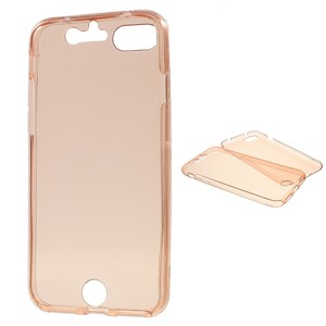 Crystal Case H�lle f�r Apple iPhone SE 2020 Pink Rahmen Full Body