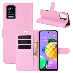 Schutzh�lle f�r LG K52 Case Handy H�lle Cover Case Schutztasche Wallet Klapptasche
