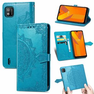 Wiko Y62 Tasche Handy H�lle Schutz-Cover Flip-Case mit Kartenfach