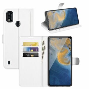 Handyh�lle f�r ZTE Blade A51 Schutztasche Wallet Cover 360 Case Etuis Schwarz