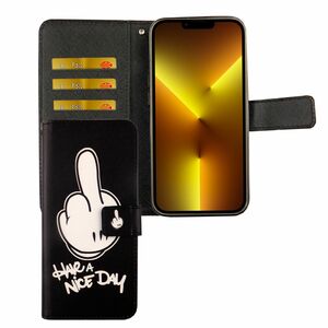 Apple iPhone 13 Pro Max Tasche Handy Hlle Schutz-Cover Flip-Case mit Kartenfach