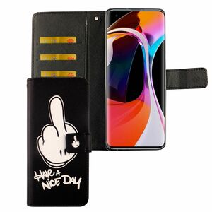 Xiaomi Mi 10 Tasche Handy H�lle Schutz-Cover Flip-Case mit Kartenfach