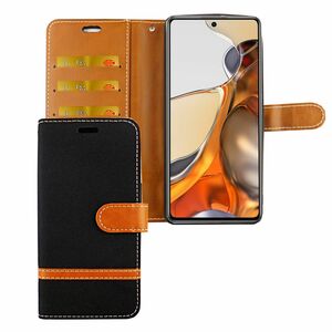 Xiaomi 11T Pro Tasche Handy H�lle Schutz-Cover Flip-Case mit Kartenfach