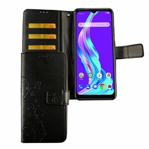 ZTE Blade A51 Tasche Handy H�lle Schutz-Cover Flip-Case mit Kartenfach