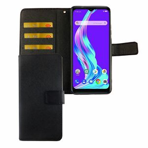 ZTE Blade A51 Tasche Handy H�lle Schutz-Cover Flip-Case mit Kartenfach
