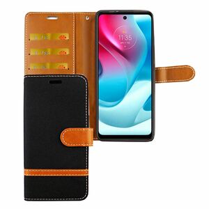 Motorola Moto G60S Tasche Handy H�lle Schutz-Cover Flip-Case mit Kartenfach