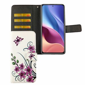 Xiaomi Mi 11i / Poco F3 Tasche Handy Hlle Schutz-Cover Flip-Case mit Kartenfach