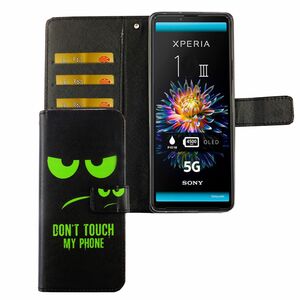 Sony Xperia 5 III Tasche Handy H�lle Schutz-Cover Flip-Case mit Kartenfach